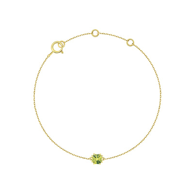 Sadie Square Emerald Bracelet