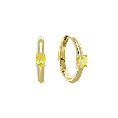 Erina Oval Earrings