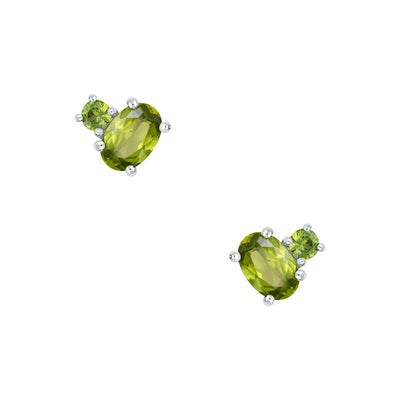 Toi Et Moi Oval Earrings