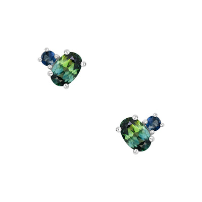 Toi Et Moi Oval Earrings