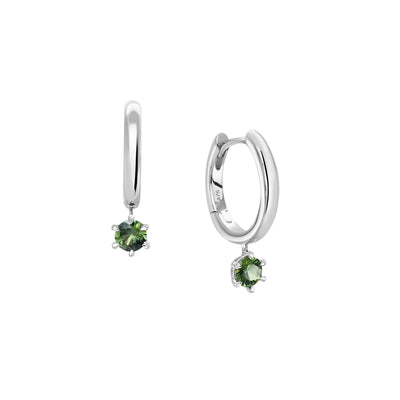 June Round Earrings