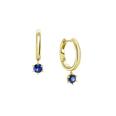 June Round Earrings
