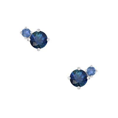 Toi Et Moi Round Earrings