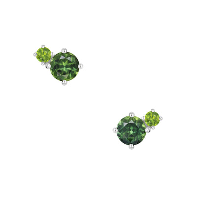 Toi Et Moi Round Earrings