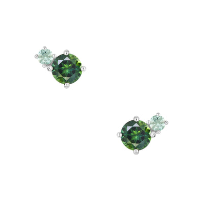 Toi Et Moi Round Earrings