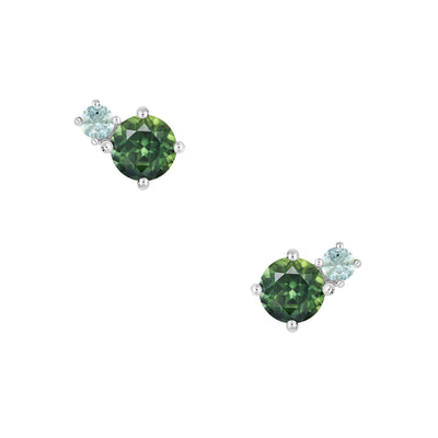 Toi Et Moi Round Earrings