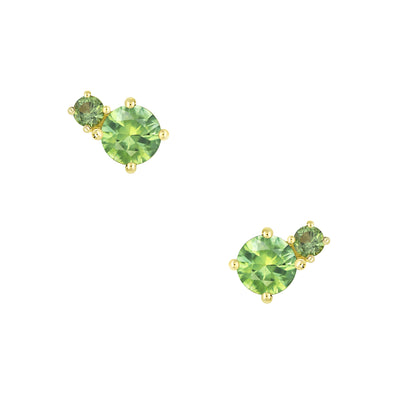 Toi Et Moi Round Earrings