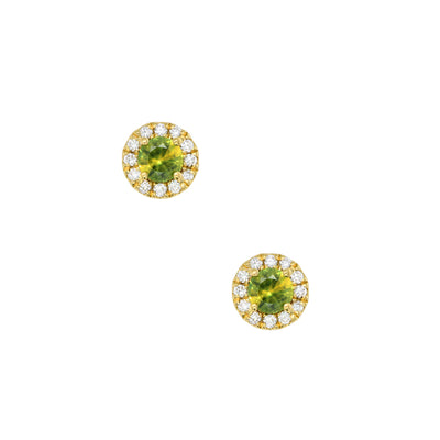Clarissa Round Earrings
