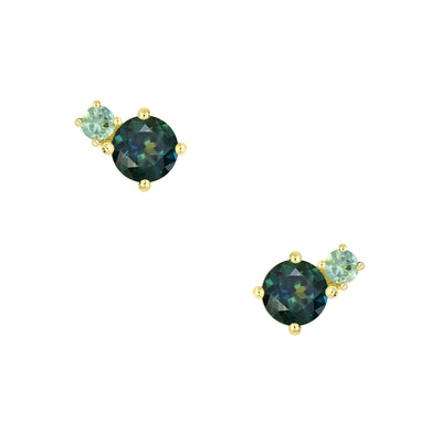 Toi Et Moi Round Earrings