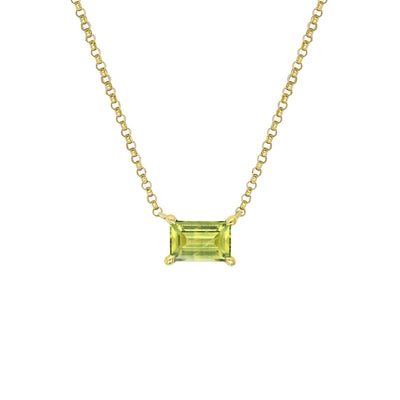 Maya Baguette Necklace