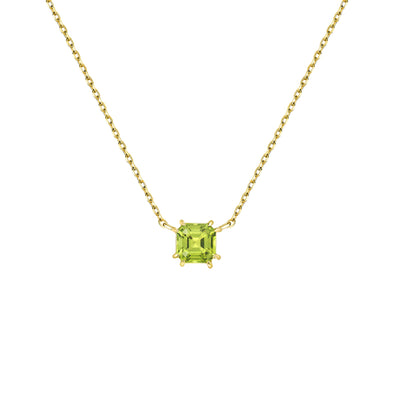 Sadie Square Emerald Necklace