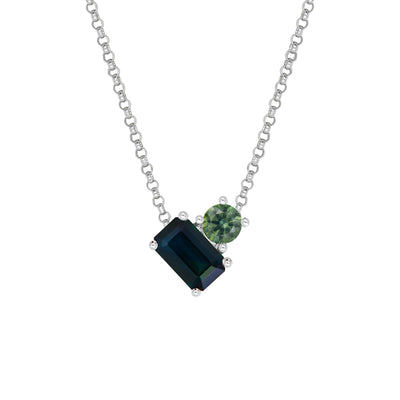 Toi Et Moi Emerald Necklace