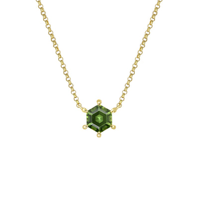 Maya Hexagon Necklace