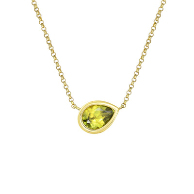 Adele Pear Necklace