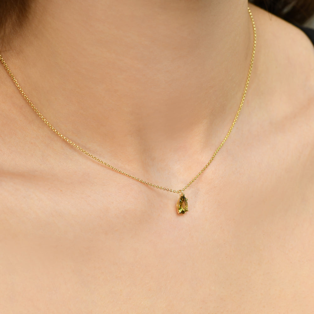 Maya Pear Necklace