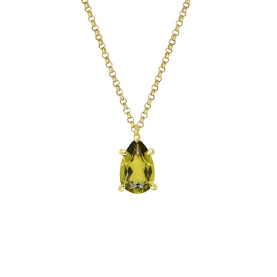 Maya Pear Necklace