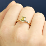 Adelia Baguette Ring