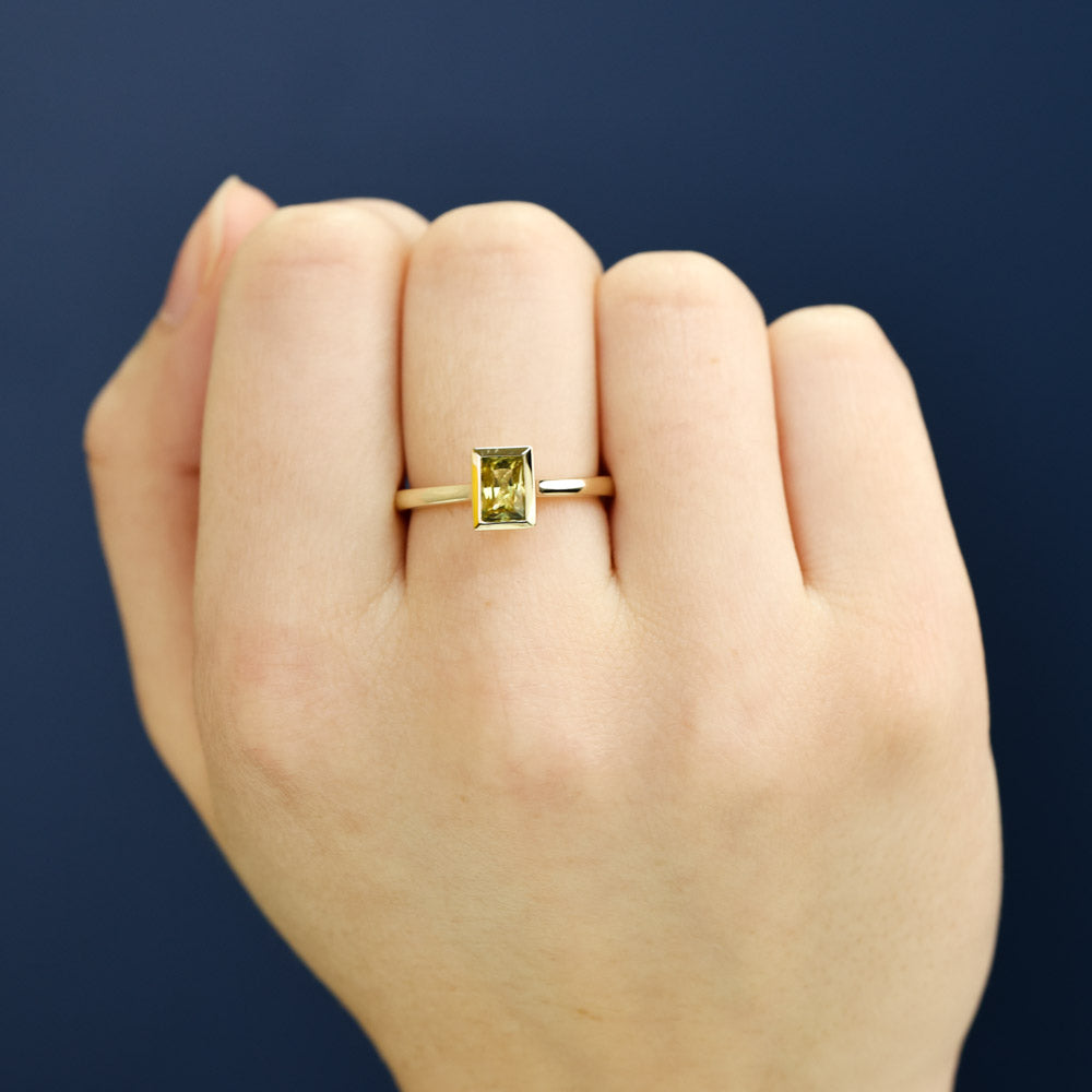 Adelia Baguette Ring