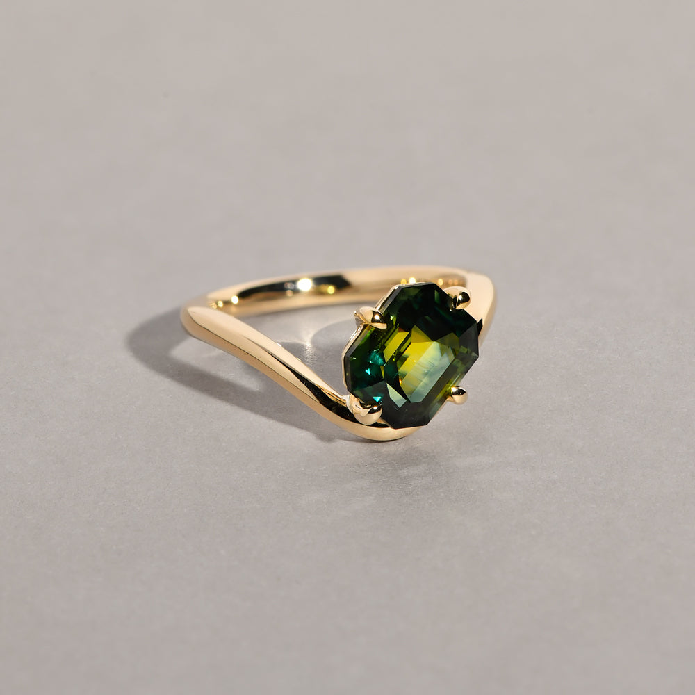 Enya Emerald Ring