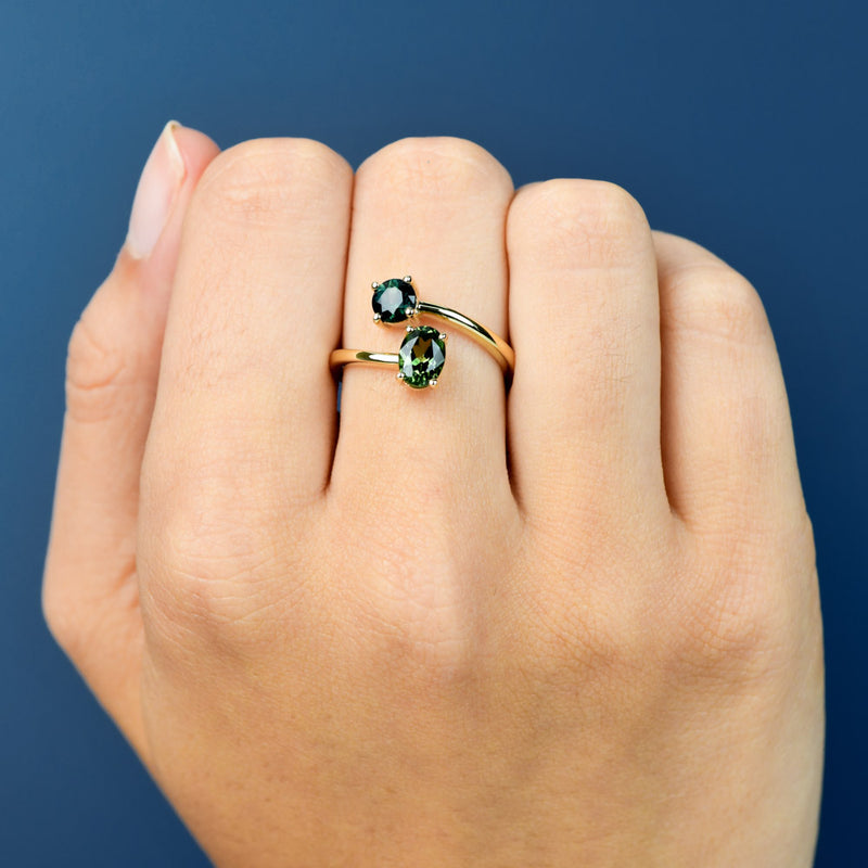 Arilla Oval Sapphire Ring