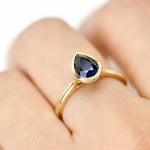 Adelia Pear Ring
