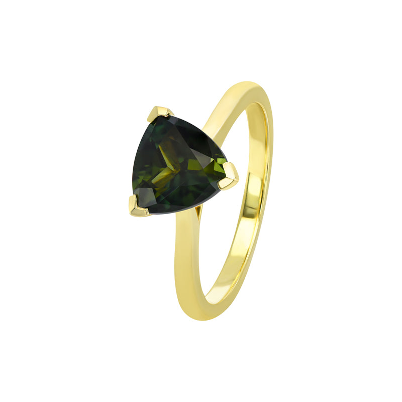 Maira Trilliant Sapphire Ring