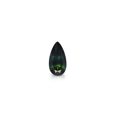Australian Sapphire Pear 1=1.38ct Teal