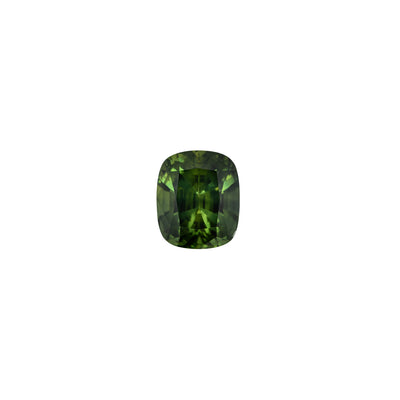 Australian Sapphire Cushion 1=2.36ct Green NH