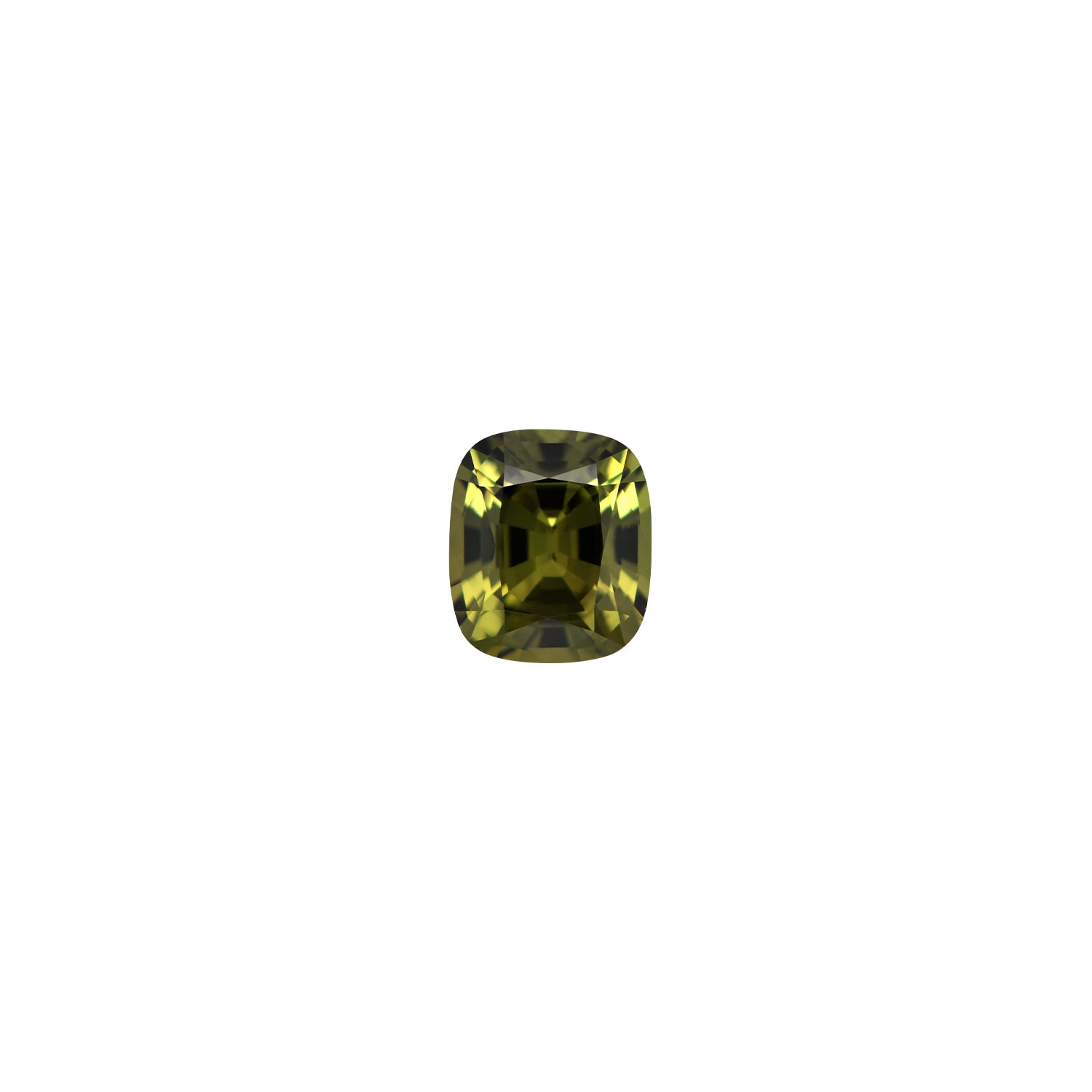 Australian Sapphire Cushion 1 Green