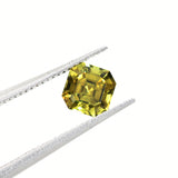 Australian Sapphire Square Emerald 1 Deep Yellow