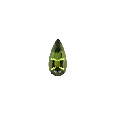 Australian Sapphire Pear 1=1.81ct Green NH