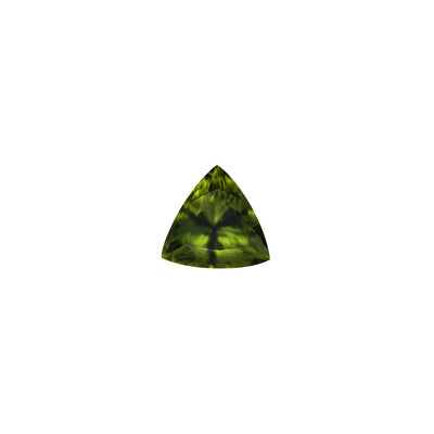 Australian Sapphire Trilliant 1=1.41ct Green NH