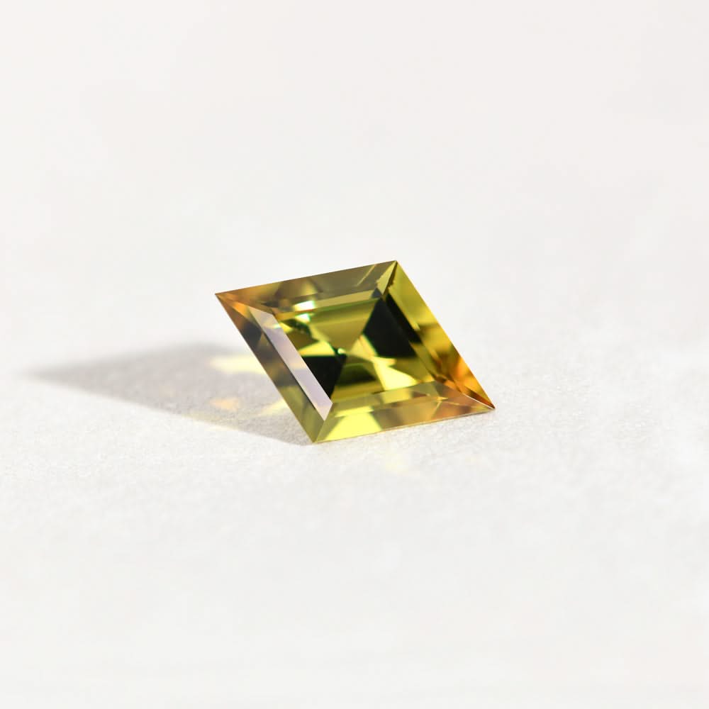 Australian Sapphire Fancy 1 Greenish Yellow