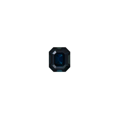 Australian Sapphire Emerald 1=0.79ct Blue
