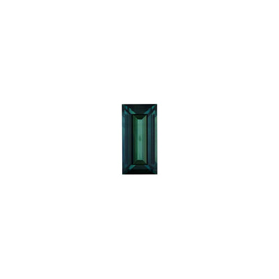 Australian Sapphire Baguette 1=1.08ct Blueish Teal