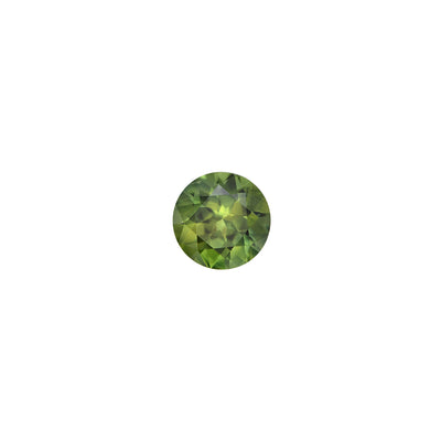 Australian Sapphire Round 1=1.25ct Green