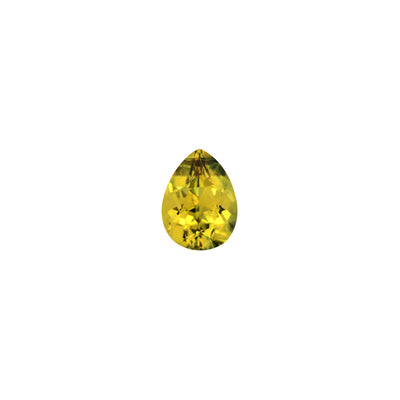 Australian Sapphire Pear 1=1.51ct Deep Yellow