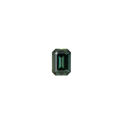 Australian Sapphire Emerald 1=1.25ct Blueish Teal