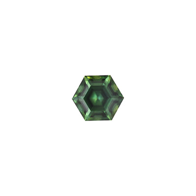Australian Sapphire Hexagon 1=1.72ct Teal