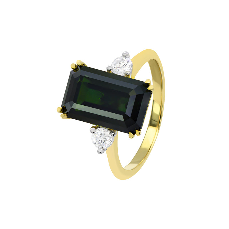 Endota Emerald Sapphire Ring