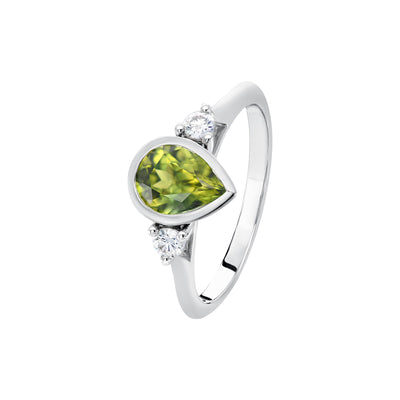 Elandra Pear Ring