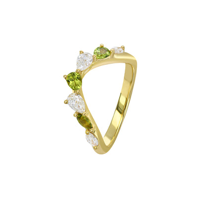 Enya Mixed Wedder Ring
