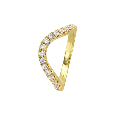 Elysia Pear Wedder Ring