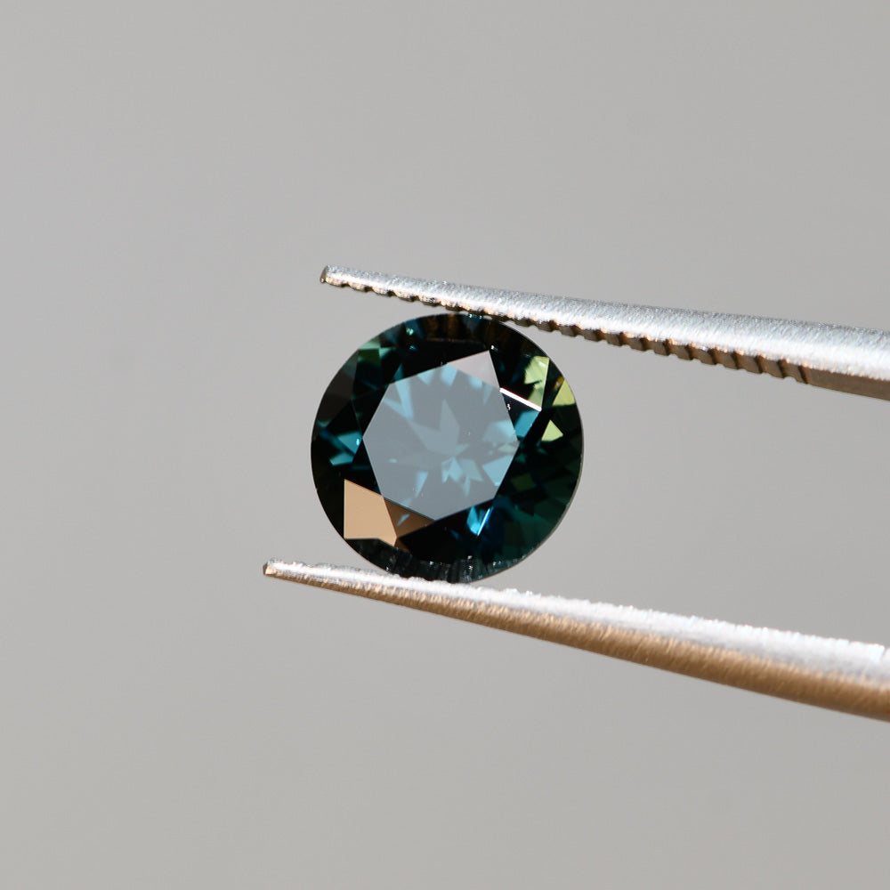 Australian Sapphire Round 1=1.98ct Blue