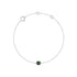Sadie Square Emerald Bracelet