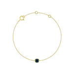 Sadie Square Emerald Bracelet