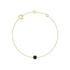 Sadie Square Emerald Bracelet