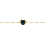 Sadie Square Emerald Bracelet