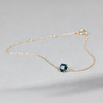 Sadie Square Emerald Bracelet