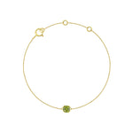 Sadie Square Emerald Bracelet